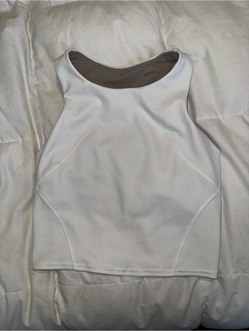 White lululemon  Tank Top